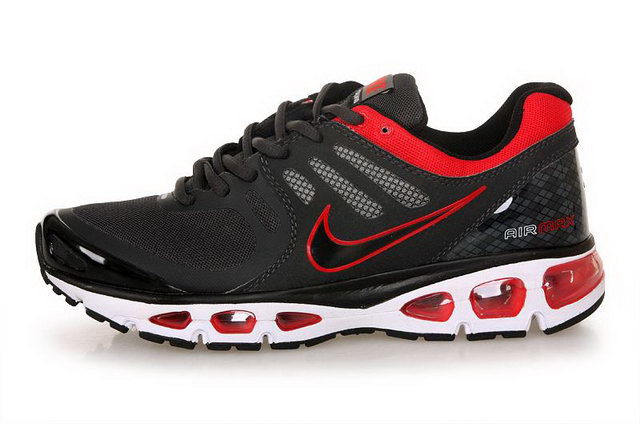 Nike Air Max 2010 For Mens Black Red Shoes - Click Image to Close